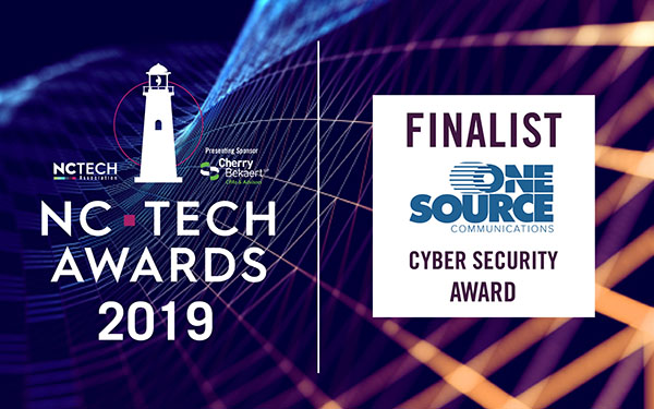 Finalist for 2019 NC Tech Awards