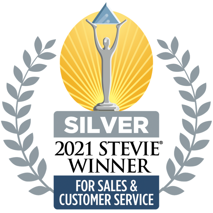 2021 Silver Stevie® Award For Best Customer Engagement Initiative 